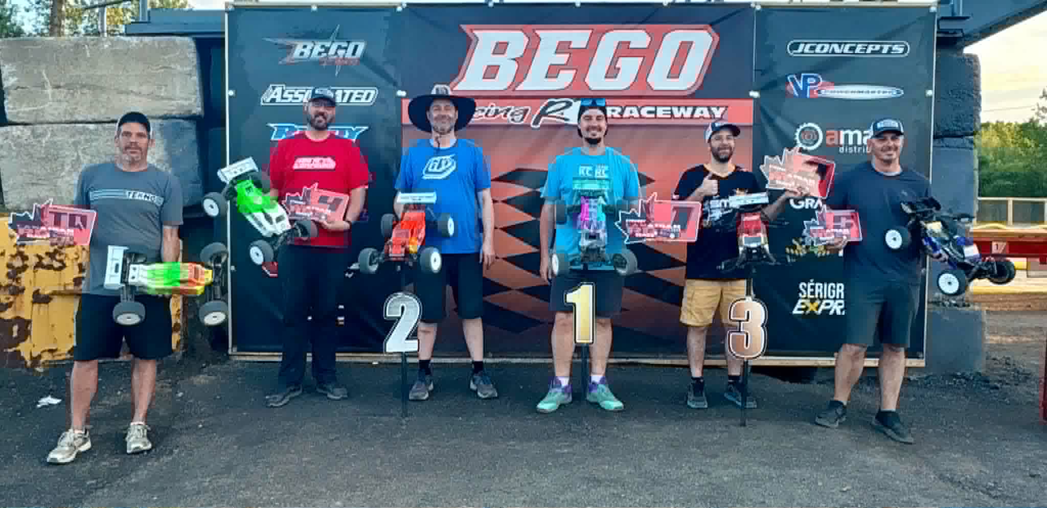 Canadian RC Series 2026 - Round 02 - Podiums
